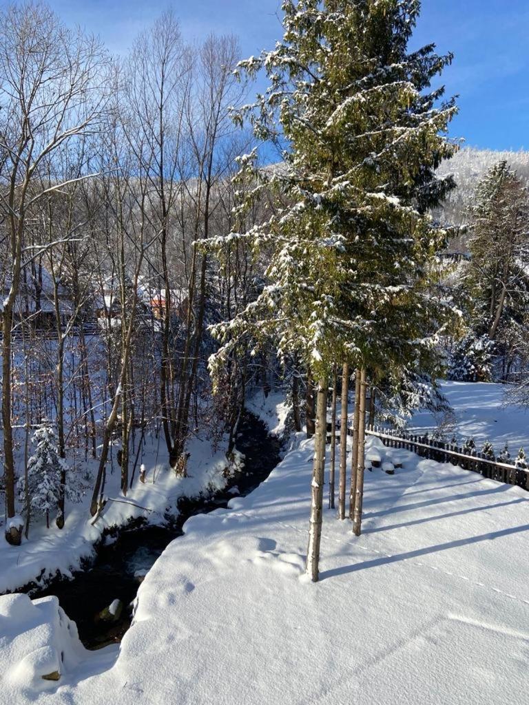 Kaskada Apartments & Sauna Na Wylacznosc Щирк Екстер'єр фото