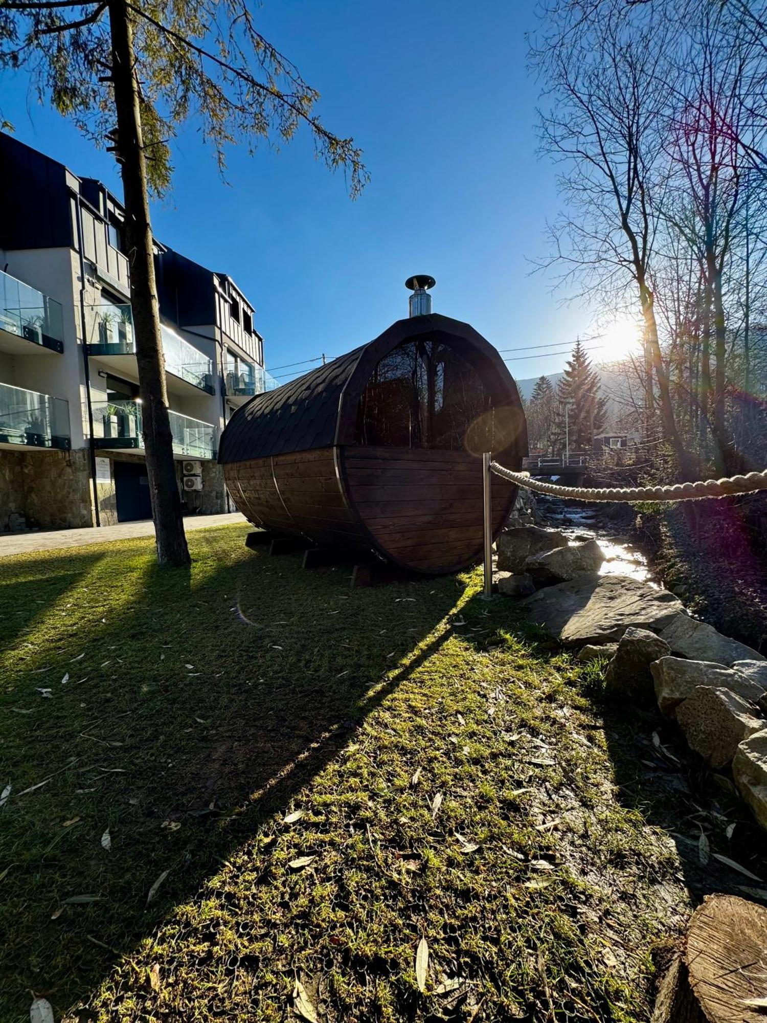Kaskada Apartments & Sauna Na Wylacznosc Щирк Екстер'єр фото